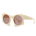 CC-1247 New Big Frame Sunglasses Factory Hot Selling UV400 Luxury Men's and Women's Wholesale Sunglasses