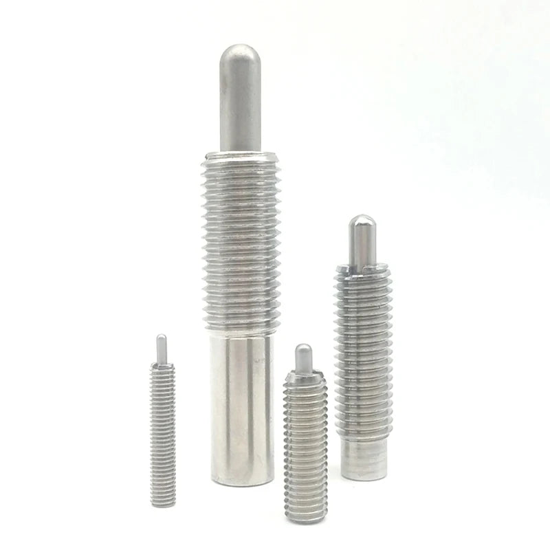 Professional Stainless Steel Spring Loaded Plunger Ball Nose Spring Plungers