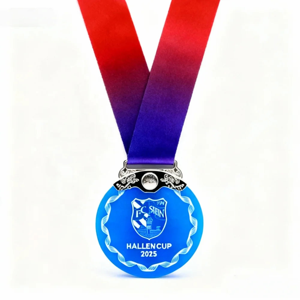 Personalized Custom Trophy and Award Crystal Medals for Souvenir Perfect for Sports Events or Business Recognition for Winner