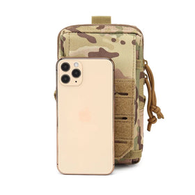 Molle Phone Pouch Holder Magazine Pouches Utility Outdoor Camping Hiking Running Hunting Accessories Waist Pack EDC Tool Bag