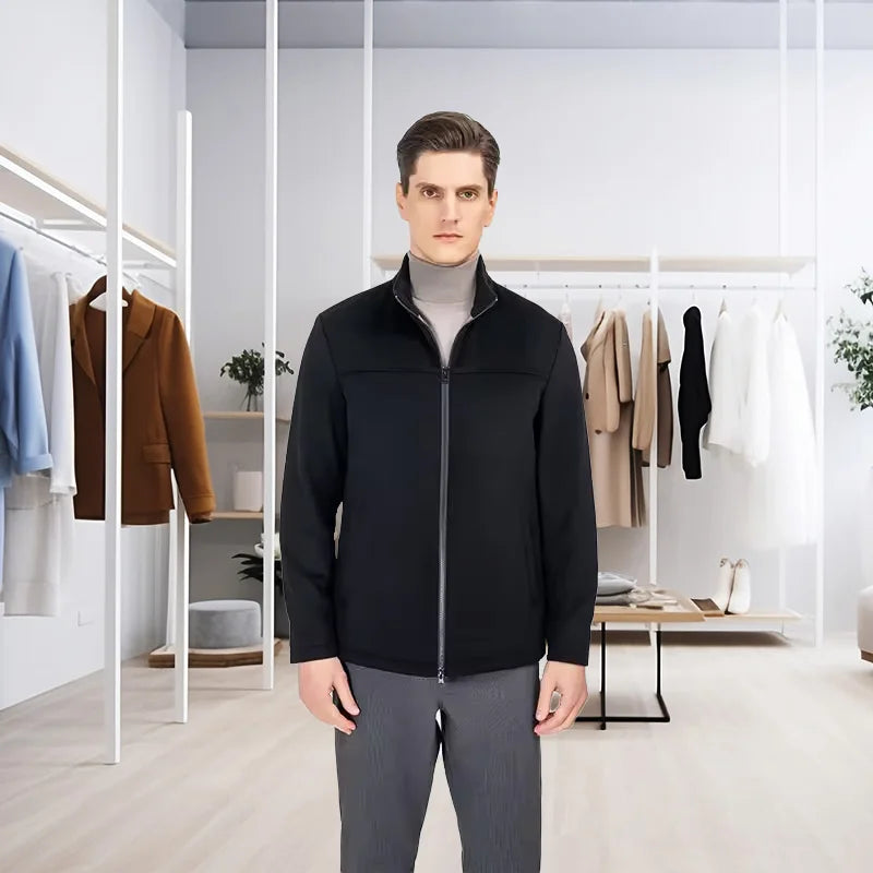 MTM Custom High-End Slim-Fit Wool Suit Set Spring Summer Comfortable Casual Blazer Single Breasted Closure Loose Coat 1 Piece