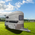 2025 Hot Selling Economic Open Side Horse Trailer Truck 2 Horses With Popular Price