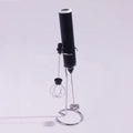 Top Seller 3-speed Handheld Milk Frother with Stand USB Rechargeable Double Whisk Stainless Steel Blade Coffee & Tea Tools