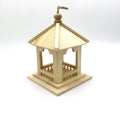 Factory Cheap Wholesale Hanging Big Classic Engraved Natural Wooden Wall-Mounted Customized Bird Houses Outdoor Birdcage for
