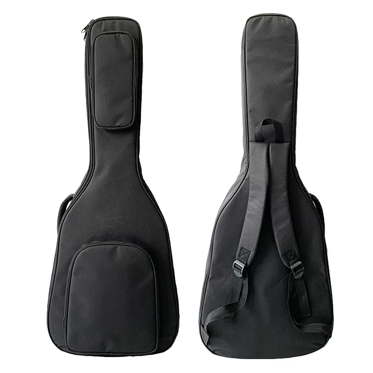 Wholesale Two Big Pocket Economy Musical Instrument Bags Guitar Strap Bag Guitar Gig Bag