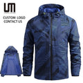 Clearance Sales Men's Spring/Autumn Jacket - UV Hooded Outerwear (Casual Thin Zipper Windbreaker for Outdoor Sports)