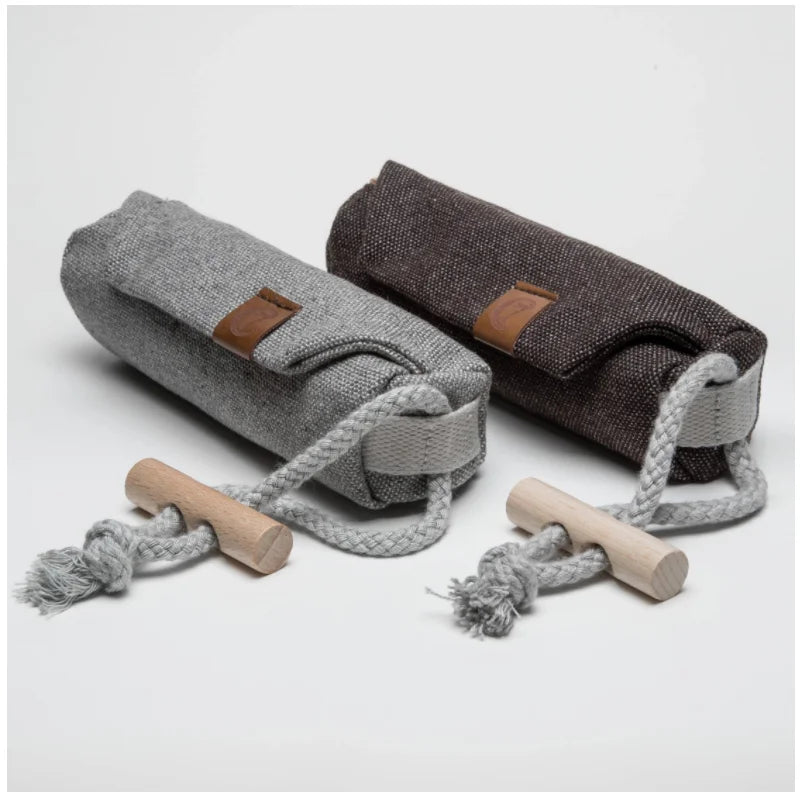 Dog Reward Bag Pouch Canvas Treat Bags Outdoor Training Snack Pouch Dog Treat Dummy Pet Food Organizer