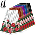 Henry Factory Directly Sales Custom Big Lily Floral Elegant Cloth Dot Decoration Custom Digital Print Fabric