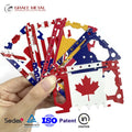 Wholesale National Flag Multifunctional Custom LOGO Wallet Multi Tool Card