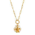 Summer Beach Shell Turtle Necklace Waterproof 18k Gold Plated Stainless Steel Starfish Necklace for Women