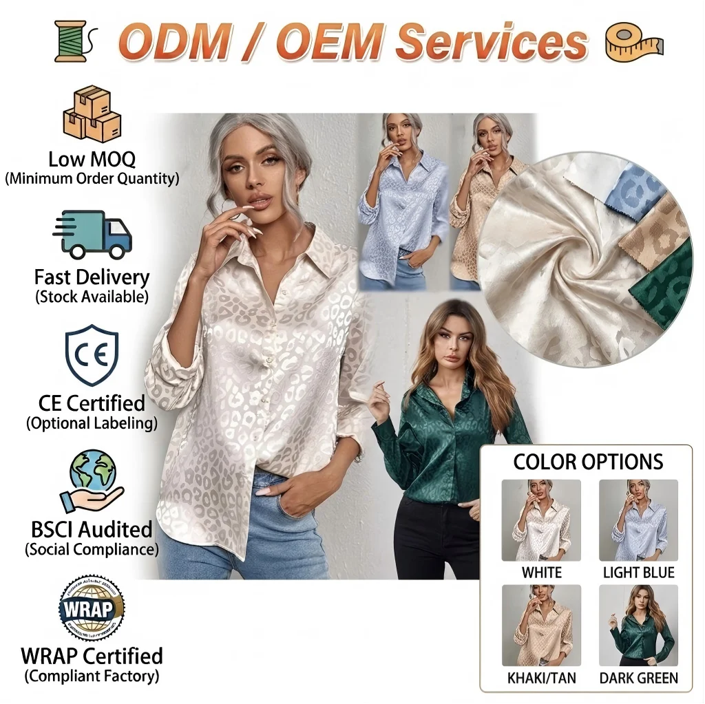 Wholesale Girls Blouses&shirts Fashion Long Sleeve Tops New Women Blouse 2023
