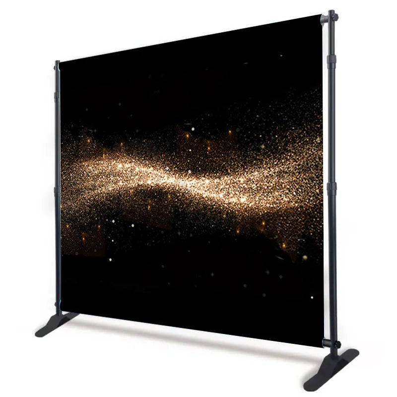 8*8 8*10 Heavy Duty Adjustable Portable Backdrop Step and Repeat Banner Stand Retractable Banner Large Format Banner Stand