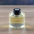 100ml Round Aroma Reed Diffuser Gift Luxury Home Perfume Essential Oil Diffuser Glass Bottle Wood Cap