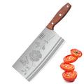 8-Inch 3cr13 Stainless Steel Chinese Chef Meat Cleaver Knife with PP Handle Kitchen Knives