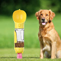 4 in 1 Bowl for Pets Collapsible Automatic Bowls 500ml Travel Portable Cat Dog Water Bottle With Poop Bag Storage PC Material
