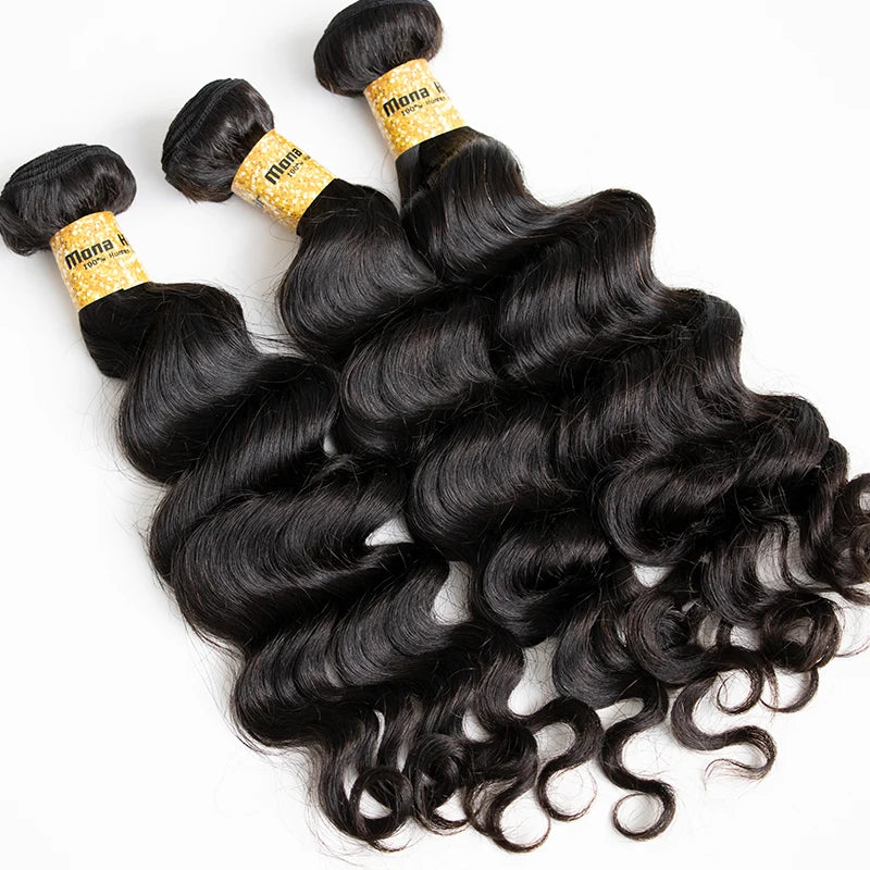 Wholesale Cuticle Aligned Raw Hair Vendors Unprocessed Virgin Brazilian Human Hair Weft 100% Natural Blue Band Hair Bundles