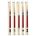 High Quality Uni-loc Joint Full Maple Wood 2pc 58 Inch 11mm/13mm Tip Billiard Pool Cue Stick/taco for Sale MegaBDM