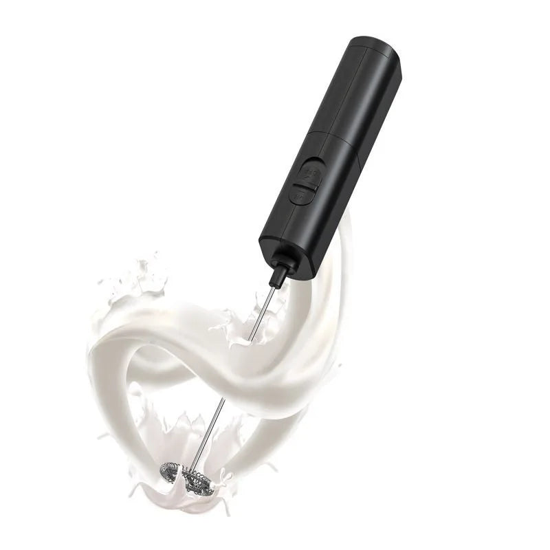 Battery Operated Egg Whisk Handheld Automatic Milk Coffee Frother Custom Milk Frother