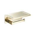Easy Installation Load Bearing Capacity Strong Thickening No Rust No Fading Paper Holder Gold Tissue Holder
