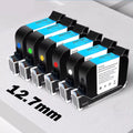 Willita 2580 Solvent Black Compatible Ink Cartridge for TIJ 2.5 0.5 Inch 12.7mm Handheld Inkjet Printer