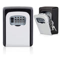 Safe Box Weatherproof 4 Digit Combination Outdoor Key Security Storage Case Key Lock Box Wall Mounted Aluminum Alloy Key