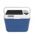 20L Portable Solar Panel Powered Plastic Waterproof 12V Car Fridge Cooler with Rechargeable Battery Ice Cream Vendor Equipment