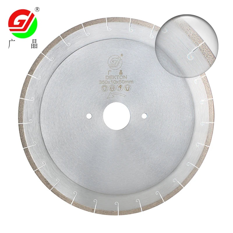 Hot Sale 14 Inch 350 Mm J Type Diamond Saw Blade Dekton Blade Diamond Circular Saw Blade for Ceramic Granite Marble Cutting