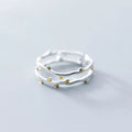 925 Sterling Silver Tree Branch Shape Adjustable Open Knuckle Finger Rings Fashion Jewelry for Women