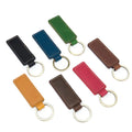 2026 Hot Selling Personalized Key Chain Custom Logo Vintage Genuine Leather Car Key Ring Holder