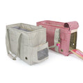 Wholesale Strong Striped Canvas Tote Shoulder Bag