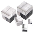 Factory Wholesale K9 Optical  Crystal Cube Virous Sizes Blank Crystal Block for Laser Engraving