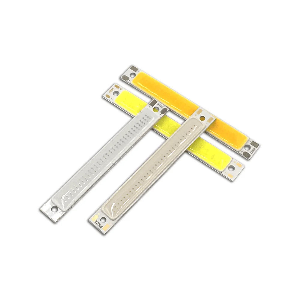 Custom 3.7v 3w Red Green Blue White 60*8mm Cob Led Chip for Flashlight