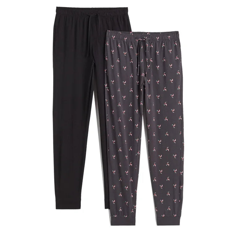 Custom Sleep Bottoms Casual Sweatpants With Pockets Women's Trousers Solid Color Jogger Pants Pajamas Bottoms Boys Girls Pjs