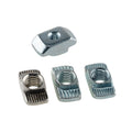 Hammer Nut | T-Slot Nut for Slot 10 Profiles | Carbon Steel / 10B21 Alloy / SUS304 | M4-M8 & Custom Threads