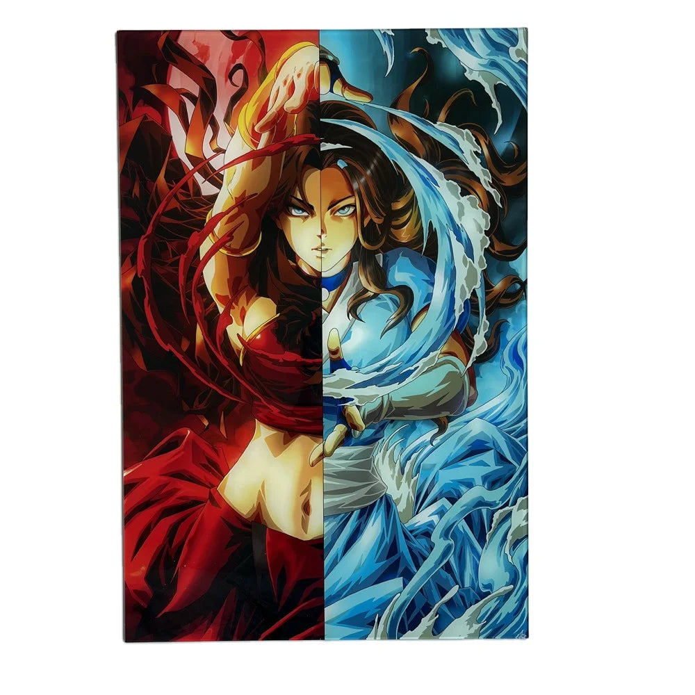 Factory Customizes Large Number Transparent Acrylic Printed Cartoon Character Images