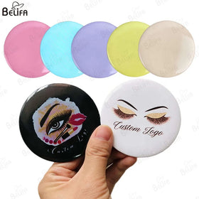 Wholesale Round Small Cosmetic Pocket Mirrors Small Makeup Mirror Promotional Gift Custom logo Mini Makeup Mirror