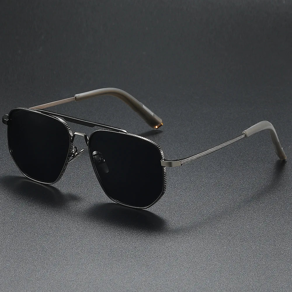 Men's New 462 Square Polarized Sunglasses with Tac Lens Colorful Film Driver Glasses for Outdoor Fishing Riding Driving