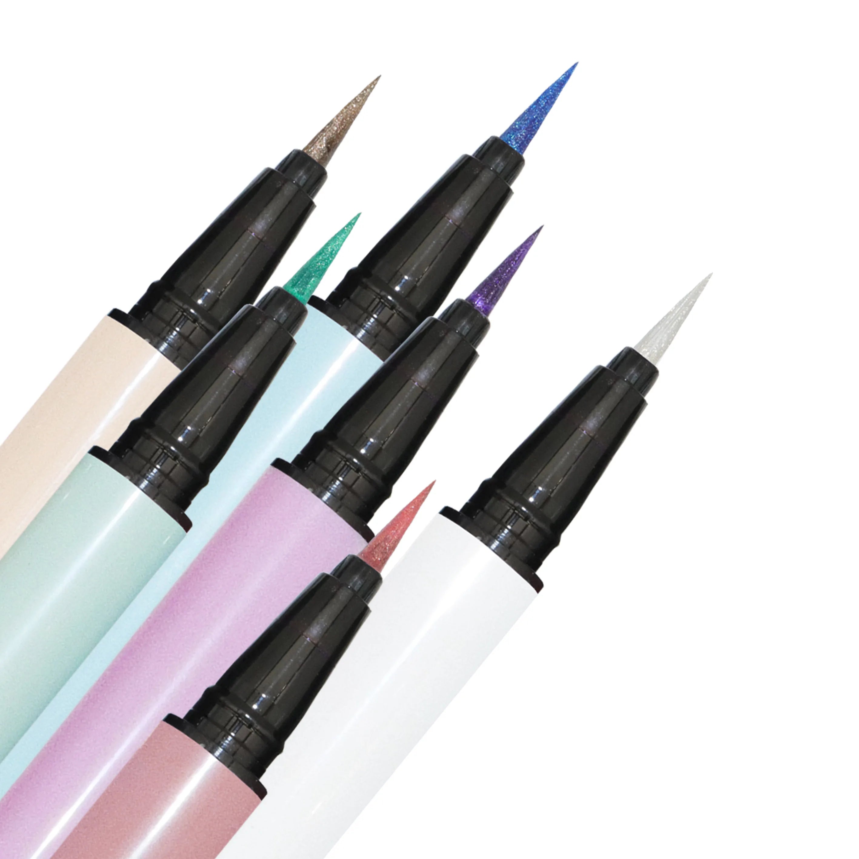 Private Label Glitter Eyeliner Pencil Waterproof Makeup Shimmer Eyeliner Pencil Eyeliner Pen