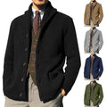 New Fashion Cardigan Men's Knit Spring Coats Business Casual Jackets Male Tops Man Coat Knitwear for Men