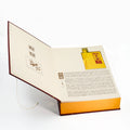 Customization Gold Foil Embossing Varnishing Matt Lamination Creative Luxury Recyclable Portable Waterproof Paper Wine Box for