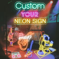 Winbo Dropshipping Custom Led Light Neon Sign Room Home Decoration Free Design Thunder Neon Sign