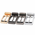 LQbelt Fashion New Design Pin Buckles for Belt Holes Alloy Buckle 4 Colors Factory Custom Logo Wholesale