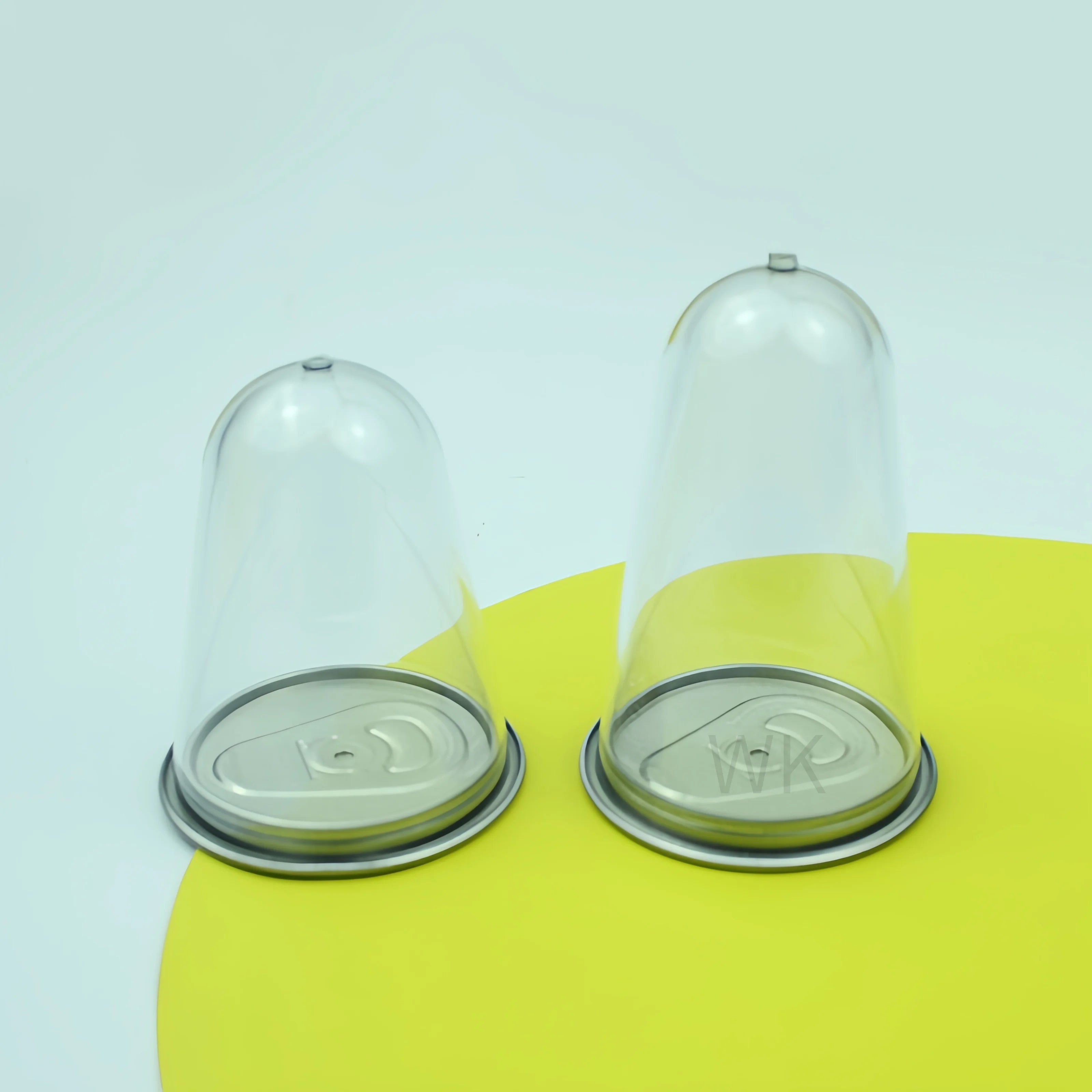 Plastic 202/307/401 Easy-pull Preform with Aluminum Lid for Water Juice Coffee Use