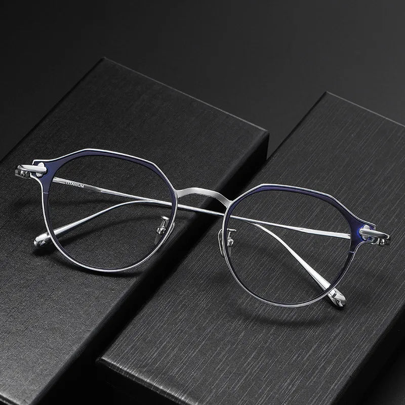 Bacchus2 High Pure Titanium Optical Frame Good Quality Glasses for Men and Women Titan Eyewear Frames
