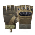 Tactical Gloves Tactical Hard Knuckle Bike Motorcycle Riding Anti-cut Gloves Half Finger Gym Gloves