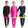 Sport Bathing Suit Muslim Kids Swimwear Girls Modest Islamic Summer Beach Swim Wear Arab Children Beachwear Burkinis Swimsuit