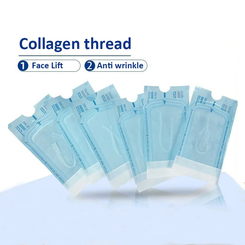 Wholesale No Needle V Line radar Thread Face Lifting Serum Collagen Threads Peptide Face Tightening Line for Beauty Spa Salon