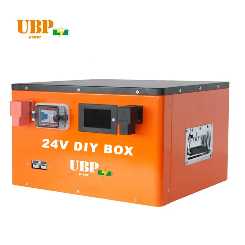 UBPPOWER New Customized 8S 24V 280Ah 304Ah With JK 200A BMS Empty Diy Kit Box Lifepo4