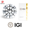 Redleaf Loose Lab Grown Diamond 1CT Round DE VVS1 Cost-effective IGI Certificate Synthetic Diamond for Jewelry