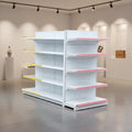 Metallic Grocery Store Display Racks & Shelves for Supermarket Gondola Shelving-Storage Solutions Light Duty Quick Installation
